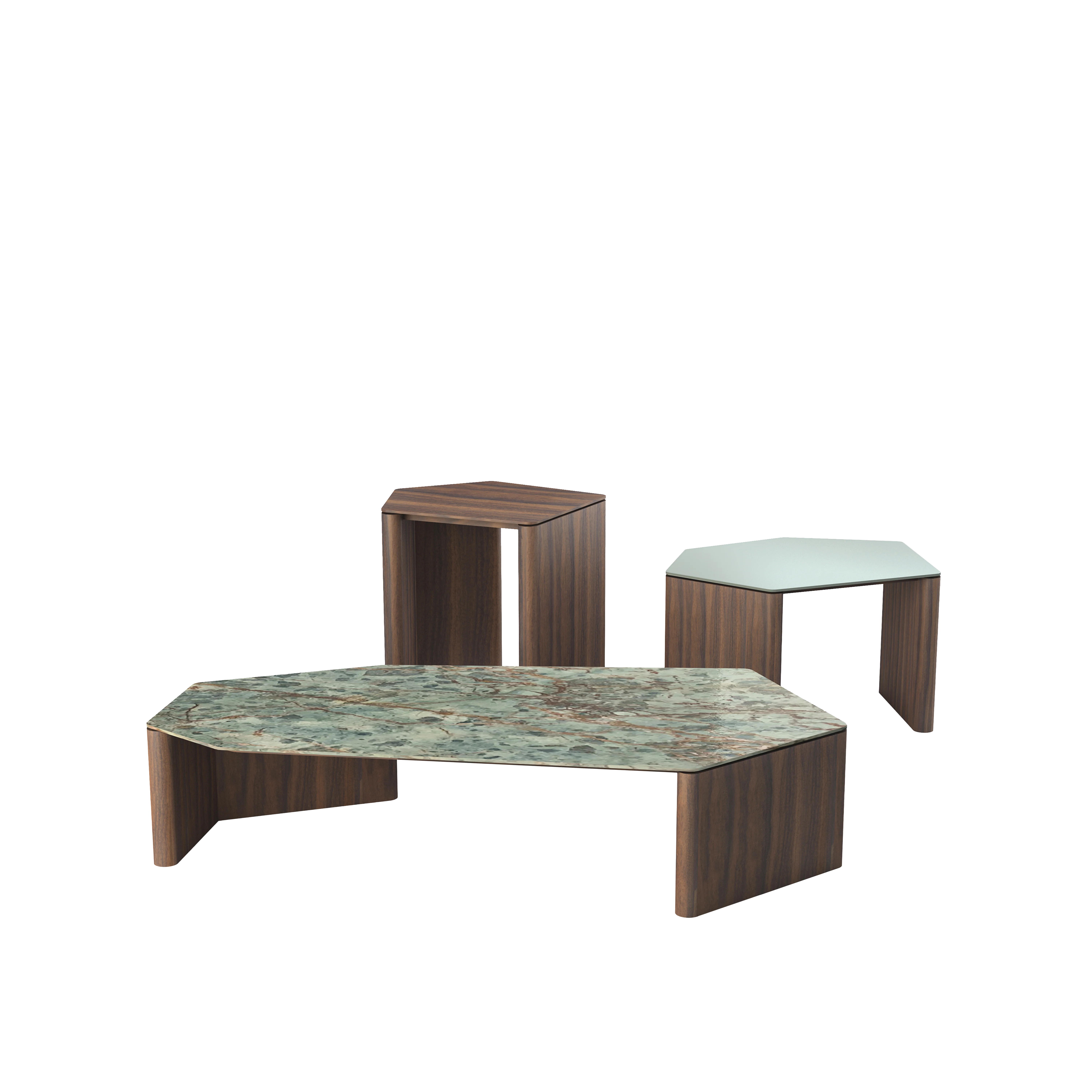 M Lipparini Casa Intl Ercole Occasional Table, Sehpa