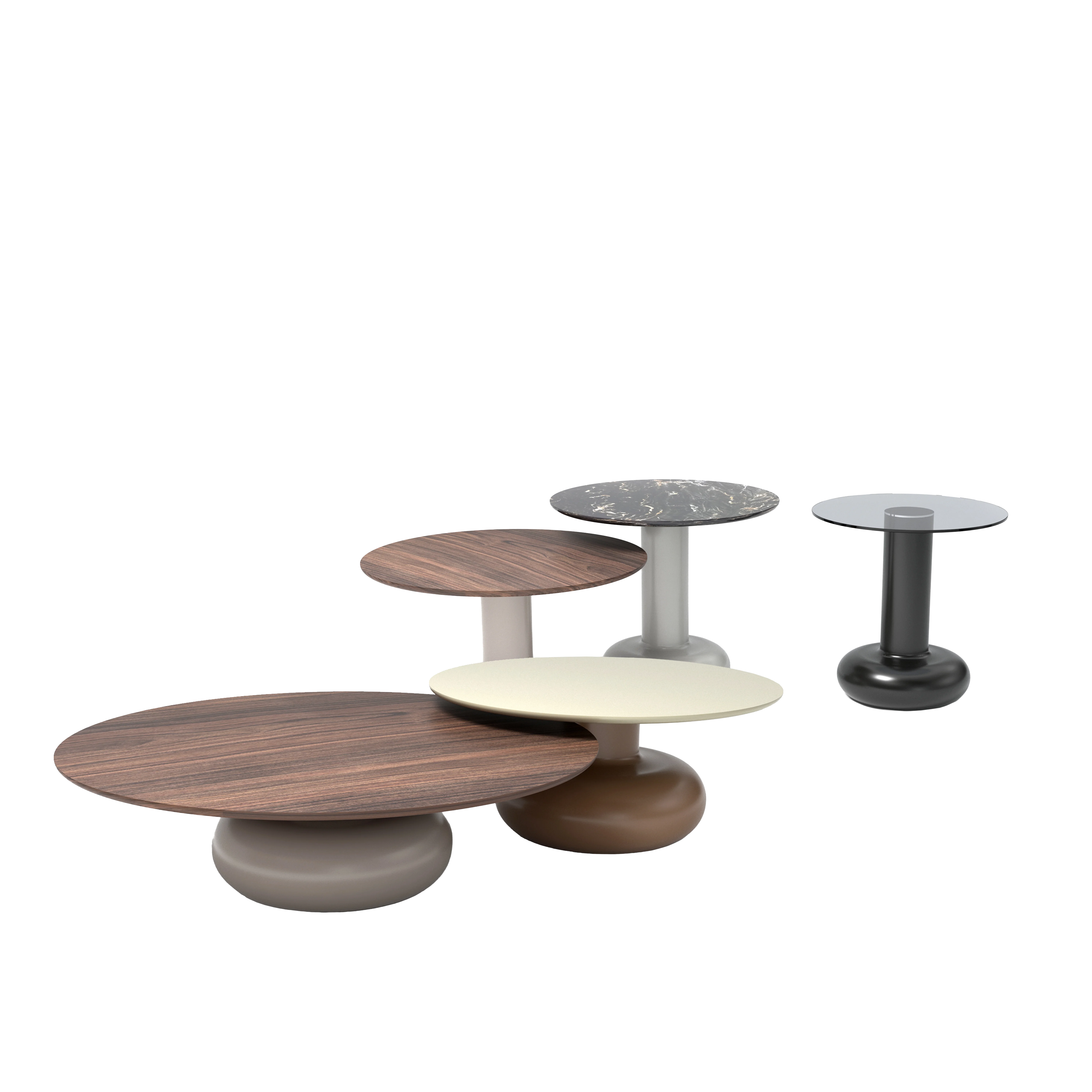 M Lipparini Casa Intl Tirreno Occasional Table, Sehpa